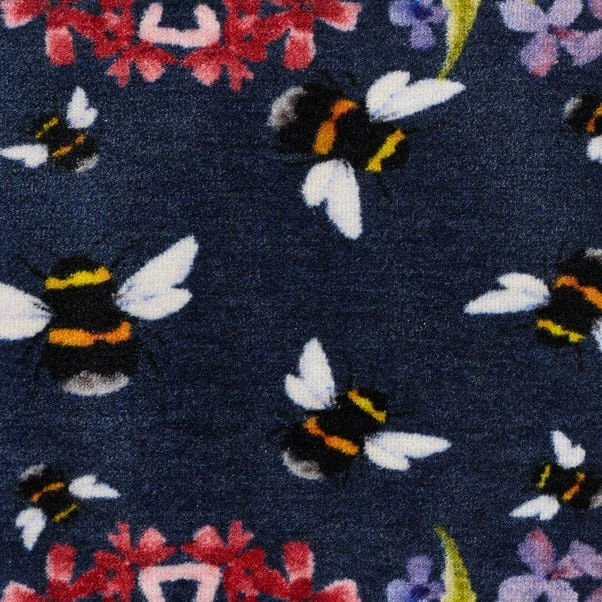 Marvel Floral Bee Washable Doormat 4 Marvel Floral Bee Washable Doormat - Image 2