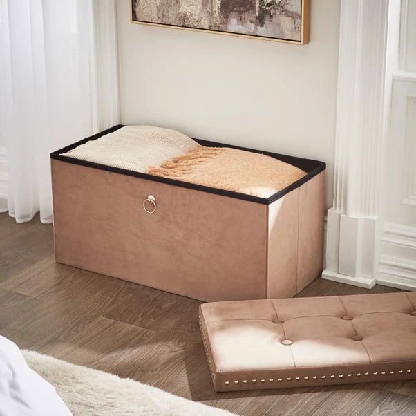 Velvet Rectangular Ottoman 20 Velvet Rectangular Ottoman - Image 18