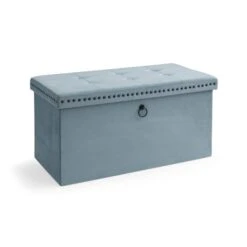 Velvet Rectangular Ottoman 36 Velvet Rectangular Ottoman -Habitat Store 30965480 alt03