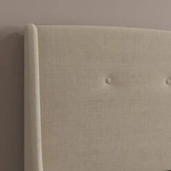 Mason Buttoned Woven Fabric Bed Frame -Habitat Store 30968568 alt04