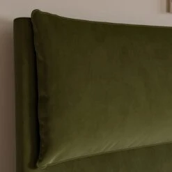 Skylar Velvet Pillow Back Bed Frame -Habitat Store 30968569 alt06