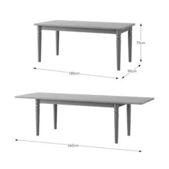 Pip 8-10 Seater Extendable Dining Table -Habitat Store 30973273 alt09