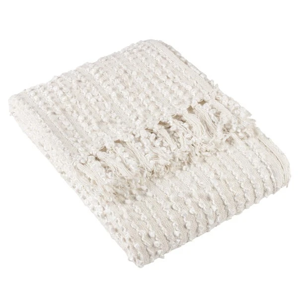 Arvo Boucle Polycotton Yarn Throw 130cm X 180cm 11 Arvo Boucle Polycotton Yarn Throw 130cm X 180cm - Image 9