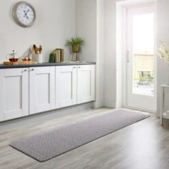 Marvel Boucle Greek Key Washable Runner -Habitat Store 30977280