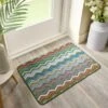 Marvel Boucle Zig Zag Washable Doormat 1 Marvel Boucle Zig Zag Washable Doormat -Habitat Store 30977286