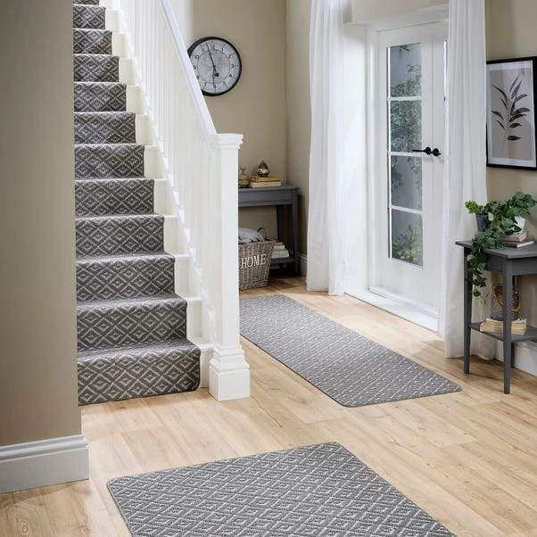 Marvel Geo Hard-wearing Washable Stair Runner 3 Marvel Geo Hard-wearing Washable Stair Runner