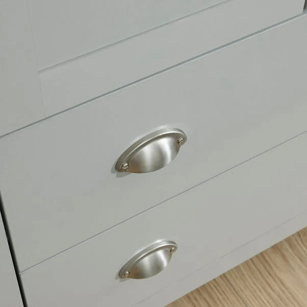 Return - Lancaster 4 Drawer Chest, Grey 6 Return - Lancaster 4 Drawer Chest, Grey - Image 4