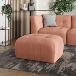 Modular Squish Clay Tonal Chenille Large Corner Sofa -Habitat Store 60227156 alt08