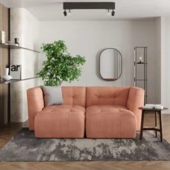 Modular Squish Clay Tonal Chenille Cinema Seat