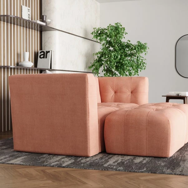 Modular Squish Clay Tonal Chenille Cinema Seat 5 Modular Squish Clay Tonal Chenille Cinema Seat - Image 3