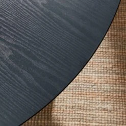 Effy 4 Seater Round Dining Table With 4 Mandy Olive Boucle Dining Chairs -Habitat Store 60246572 alt03